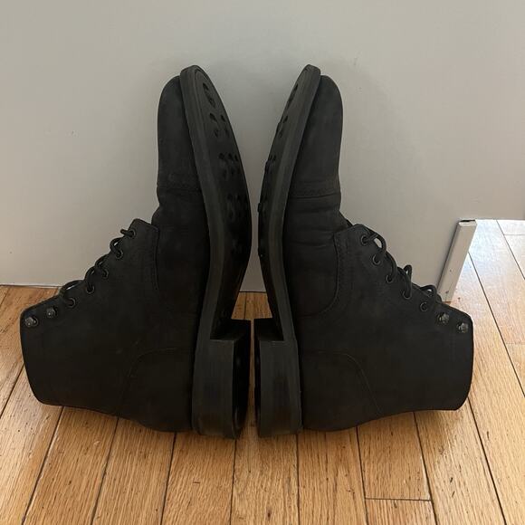 Thursday Boot Co Men\'s Captain Boot Black Leather Lace Up Ankle Everyday Size 12 main image 5